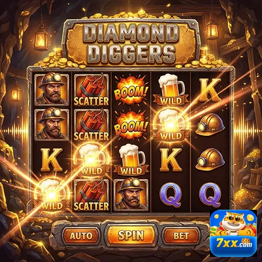 Ilustração de Slot Games: Diversão com Segurança e Suporte